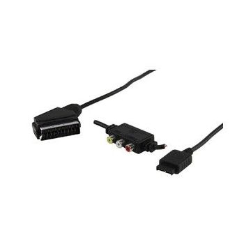 Merkloos RGB Scart with AV kabel-2M (PlayStation 2) Gebruikt