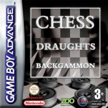 Backgammon & Chess & Draughts-Standaard (GBA) Gebruikt