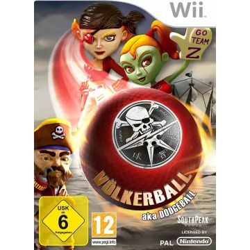 Pirates VS Ninjas Dodgeball-Duits (Wii) Gebruikt