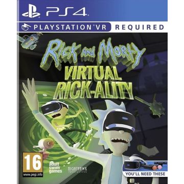 Rick and Morty Virtual Rick-Ality-Standaard (PlayStation 4) Nieuw