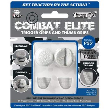 iMP Tech Combat Elite Trigger Grips and Thumb Grips -For DualSense Camo (PlayStation 5) Nieuw