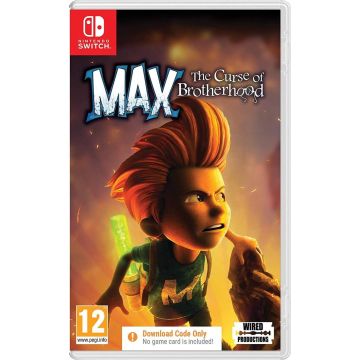 Max The Curse of Brotherhood-Code in a Box (Switch) Nieuw