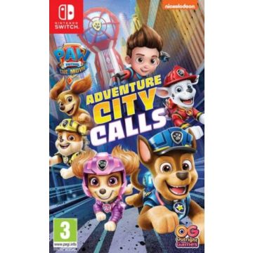PAW Patrol The Movie Adventure City Calls-Standaard (Switch) Nieuw