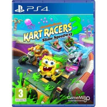 Nickelodeon Kart Racers 3 Slime Speedway-Standaard (PlayStation 4) Nieuw