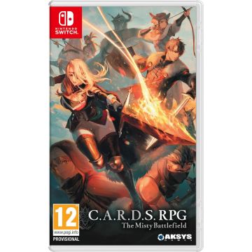 C.A.R.D.S. (CARDS) RPG The Misty Battlefield-Total Warfare Edition (Switch) Nieuw