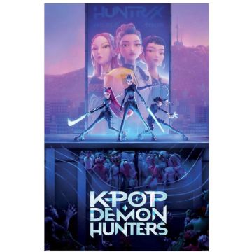 Hole in the Wall K-Pop Demon Hunters Maxi Poster-Key Art (Diversen) Nieuw