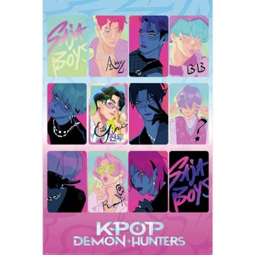 Hole in the Wall K-Pop Demon Hunters Maxi Poster-Light and Dark (Diversen) Nieuw