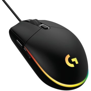 Logitech G203 Lightsync Wired Gaming Muis-Zwart (PC) Nieuw