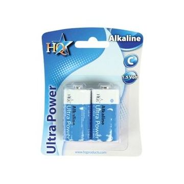 HQ 1.5V Alkaline Batterijen C-Standaard (Diversen) Nieuw