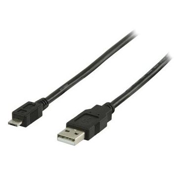 Merkloos USB A naar USB Micro B Kabel-2M (Diversen) Nieuw