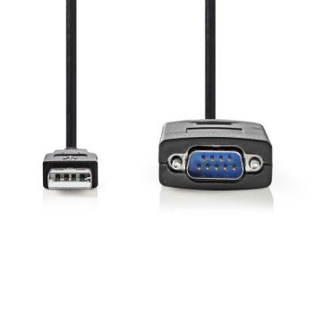 Nedis USB 2.0 naar RS232 (Serial) Converter-90CM (Diversen) Nieuw