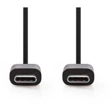 Nedis USB 2.0 Kabel USB-C Male naar USB-C Male-1M (Diversen) Nieuw