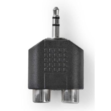Nedis 3.5mm Aux Male naar 2x RCA Composiet Female-Standaard (Diversen) Gebruikt