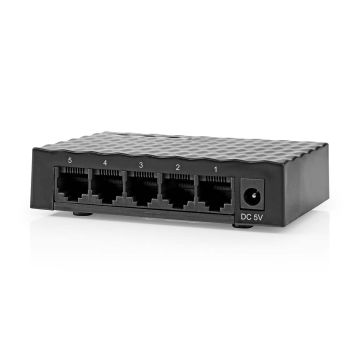 Nedis 5-Poorts Gigabit Network Switch-Standaard (Diversen) Nieuw