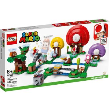 LEGO Super Mario Uitbreidingspakket-71368 Toad's Treasure Hunt (Diversen) Nieuw