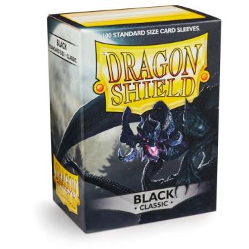 Arcane Tinmen Dragon Shield Standard Sleeves-Black (Classic) (Diversen) Nieuw