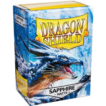 Arcane Tinmen Dragon Shield Standard Sleeves-Sapphire (Matte) (Diversen) Nieuw