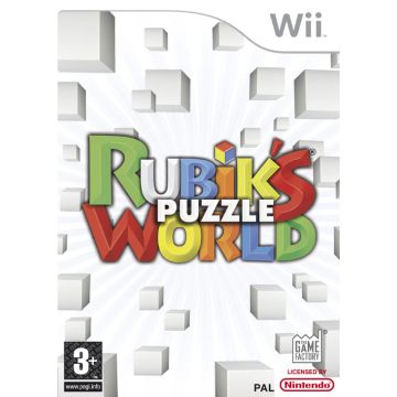 Rubik's Puzzle World-Standaard (Wii) Gebruikt