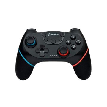 Battletron Wireless Controller for Nintendo Switch-Zwart / Rood (Switch) Gebruikt