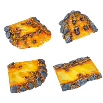 Archon Studio Dungeons & Lasers Pathfinder Terrain-Modular Lava (Diversen) Nieuw