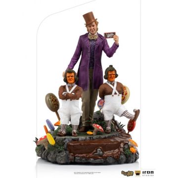 Iron Studios Deluxe Willy Wonka and the Chocolate Factory BDS Art Scale 1/10 Statue-Willy Wonka (Diversen) Nieuw