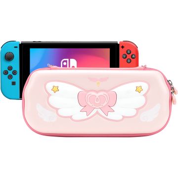 GeekShare Carrying Case for Switch / OLED-Star Wings (Roze) (Switch) Nieuw