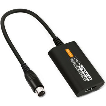 Bitfunx SEGA Saturn HDMI 1080p Upscaler Adapter-Standaard (Sega Saturn) Nieuw