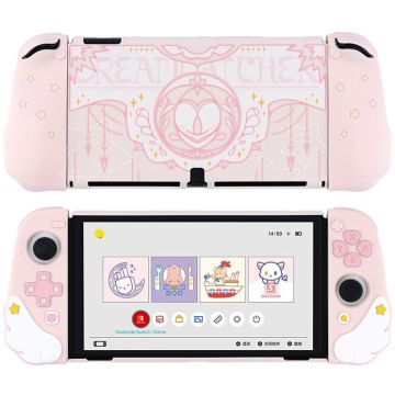 GeekShare Protective Case for Switch OLED-Star Wings (Roze) (Switch) Nieuw