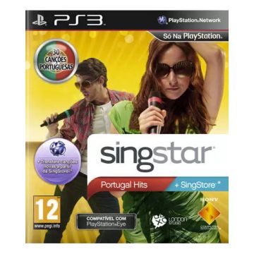 Singstar Portugal Hits-Portugees (PlayStation 3) Gebruikt