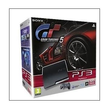 Sony PlayStation 3 Slim 320GB Pack-Gran Turismo 5 (PlayStation 3) Gebruikt