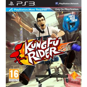 Kung Fu Rider-Standaard (PlayStation 3) Gebruikt