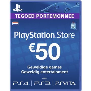 PlayStation Network Voucher-50 Euro (Diversen) Nieuw