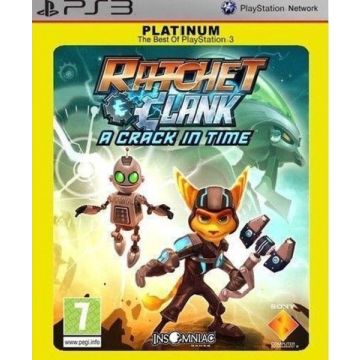 Ratchet & Clank A Crack in Time-Platinum (PlayStation 3) Gebruikt