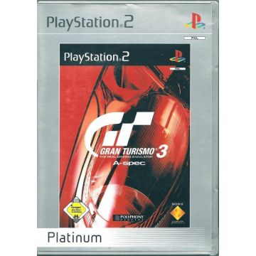 Gran Turismo 3 A-spec-Platinum Duits (PlayStation 2) Gebruikt