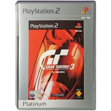 Gran Turismo 3 A-spec-Platinum (PlayStation 2) Gebruikt