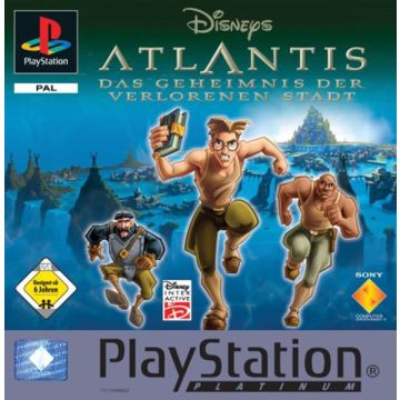 Disney's Atlantis De Verzonken Stad-Duits (PlayStation 1) Gebruikt
