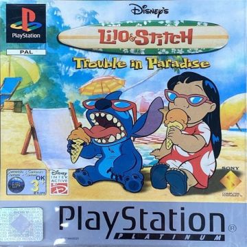 Disney's Lilo & Stitch Trouble in Paradise-Platinum (PlayStation 1) Gebruikt