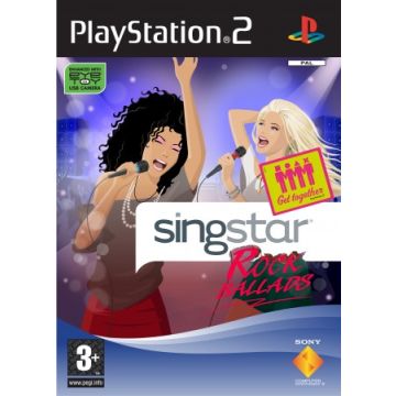 SingStar Rock Ballads-Standaard (PlayStation 2) Gebruikt
