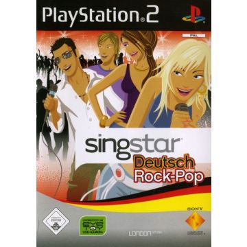 SingStar Deutsch Rock-Pop-Duits (PlayStation 2) Gebruikt