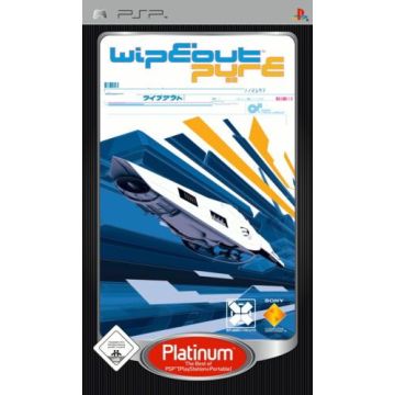 Wipeout Pure-Platinum Duits (PSP) Gebruikt