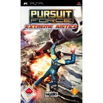Pursuit Force Extreme Justice-Duits (PSP) Gebruikt