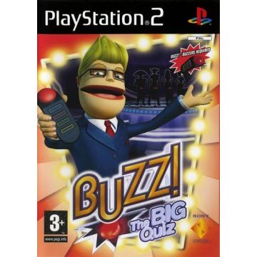 Buzz! The BIG Quiz-Standaard (PlayStation 2) Gebruikt