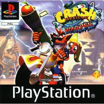 Crash Bandicoot 3 Warped-Duits (PlayStation 1) Gebruikt