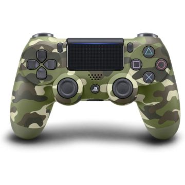 Sony DualShock 4 V2 Wireless Controller Camouflage-Groen (PlayStation 4) Gebruikt