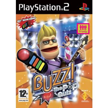 Buzz! Pop Quiz-Standaard (PlayStation 2) Gebruikt