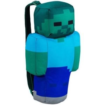 PMI Minecraft Pluche Rugzak-Zombie (Diversen) Nieuw