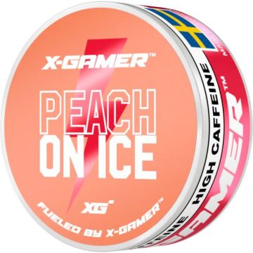 X-GAMER Pouch Energy 14g-Peach on Ice (Diversen) Nieuw