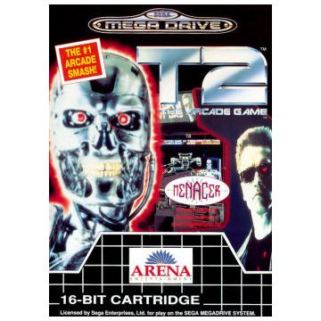 T2 The Arcade Game-Standaard (Sega Mega Drive) Gebruikt