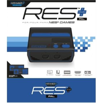 Retro-Bit RES+ HD PAL Console-Standaard (NES) Nieuw
