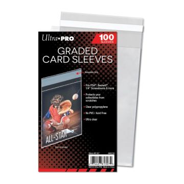 Ultra Pro Resealable Graded Card Sleeves-100 Stuks (Diversen) Nieuw